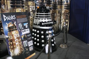 Dalek em exposição na London Comic-Con 2012.