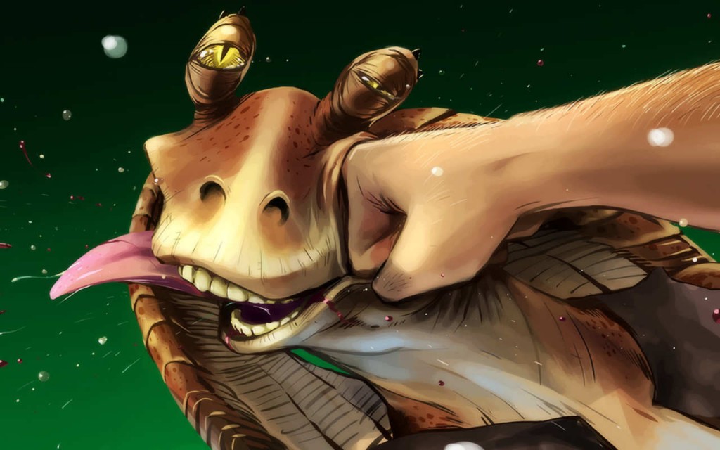 star wars old jar jar