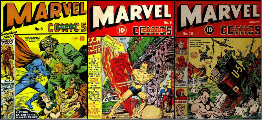 mosaico marvel mystery comics