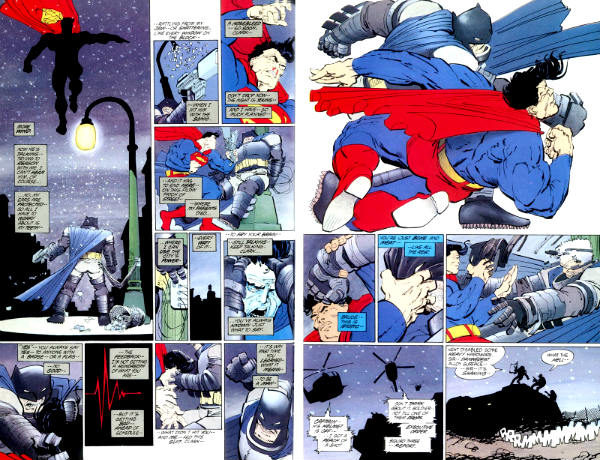 batman versus superman o cavaleiro das trevas frank miller