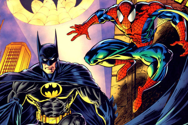 DESENHOS DO HOMEM ARANHA E BATMAN E HOMEM DE FERRO