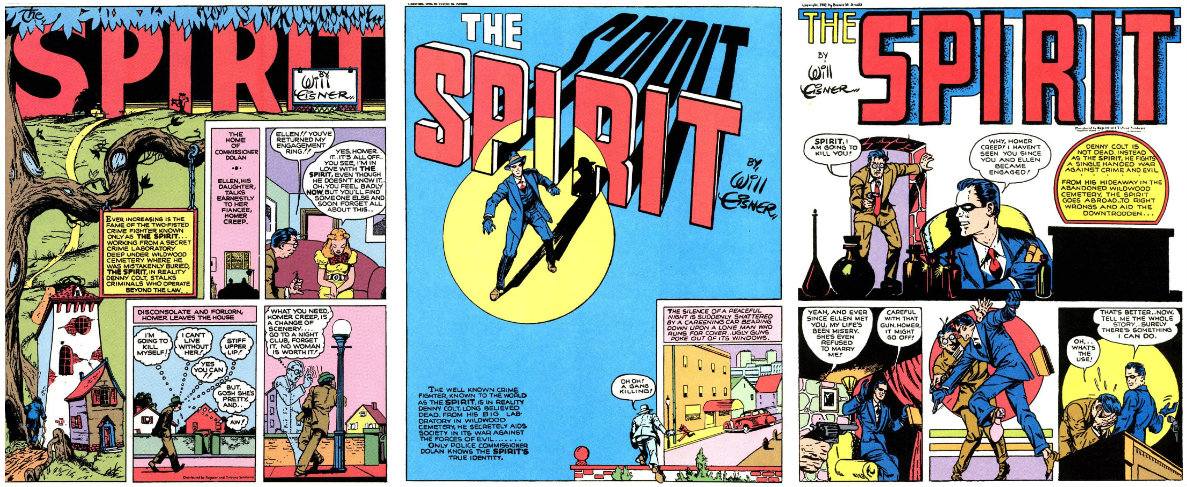 plano critico the spirit quadrinhos eisner