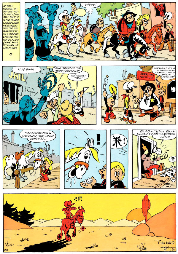 Lucky Luke - Arizona #55 (2015) - plano critico arizona 1880 plano critico