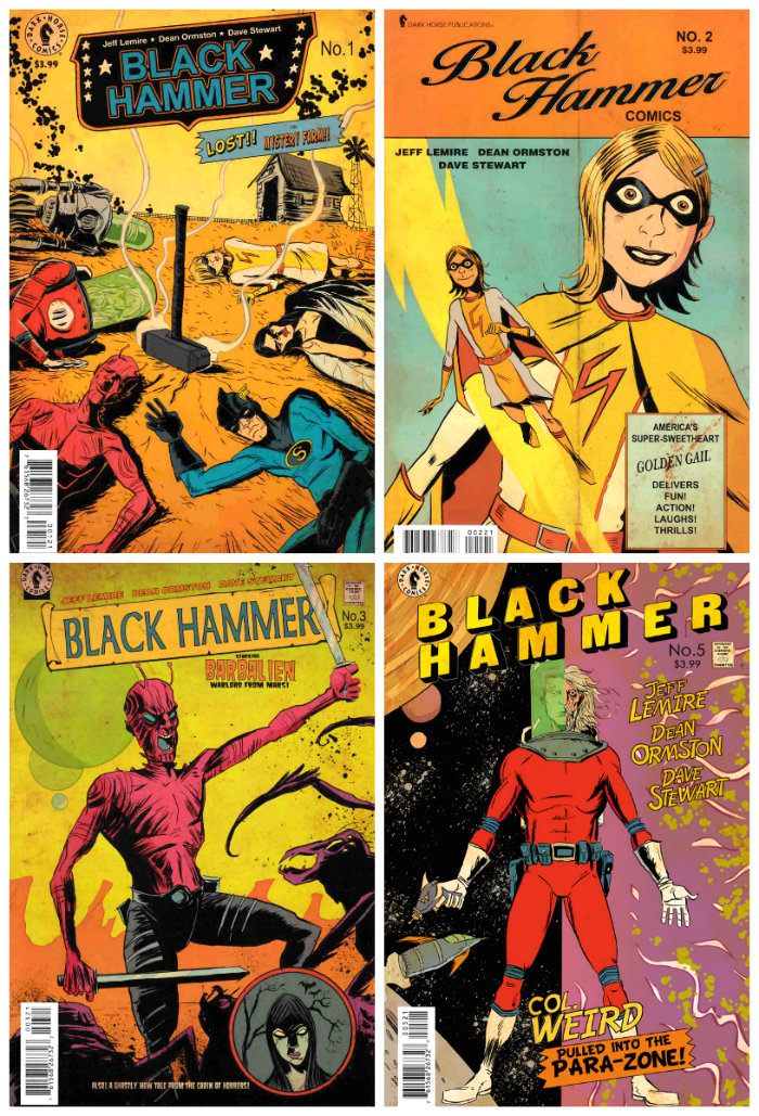 plano critico black hammer plano critico origens secretas capas