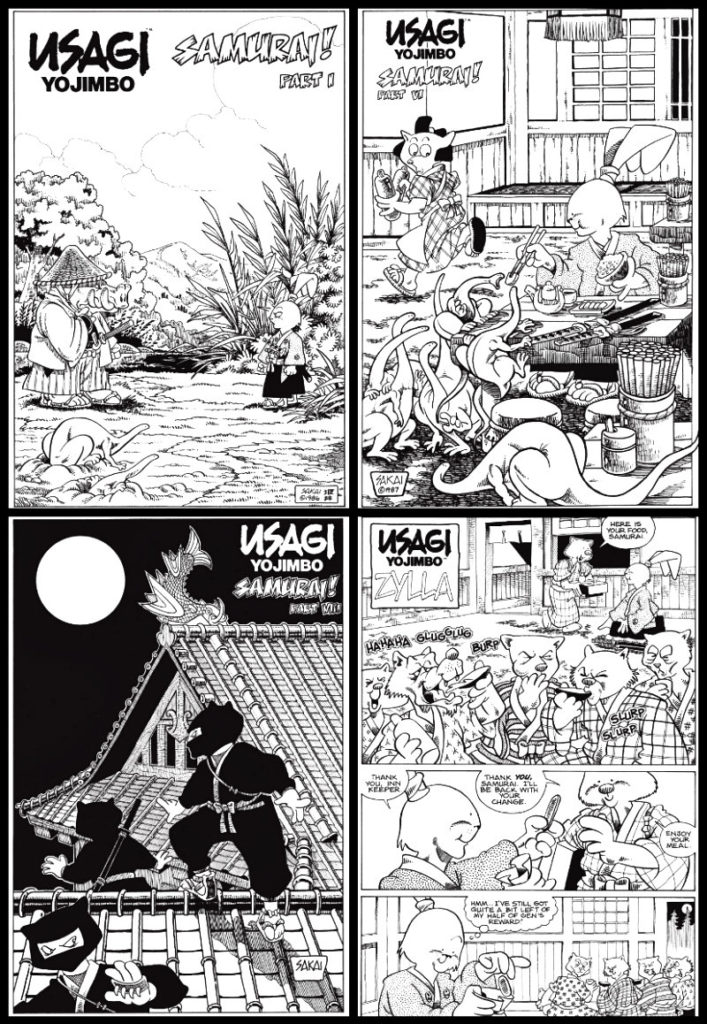 PLANO CRITICO USAGI YOJIMBO LIVRO 2 O SAMURAI CRÍTICA QUADRINHOS