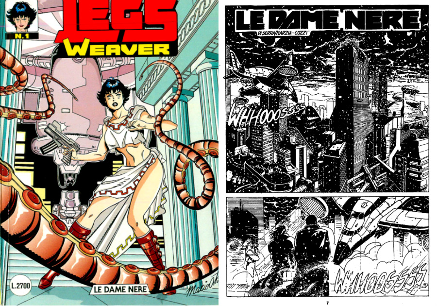 plano crítico legs as damas negras sergio bonelli editore