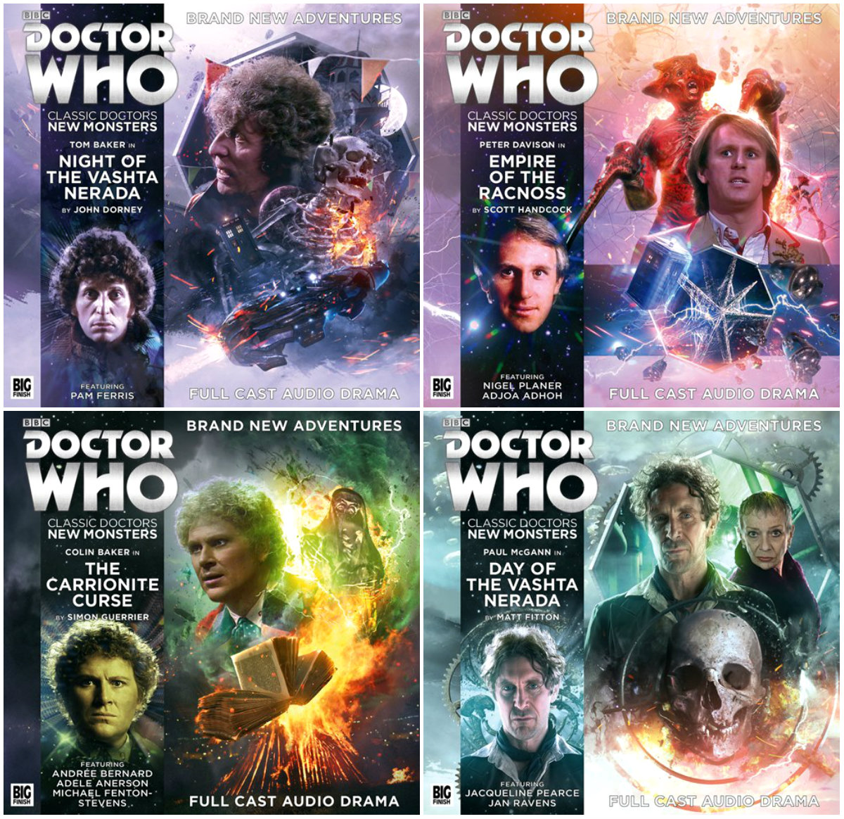 plano crítico Classic Doctors, New Monsters Volume Two audiodramas doctor who audiodramas