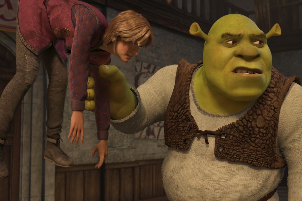 6, Chorei de rir com uma cena de Shrek fora de contexto